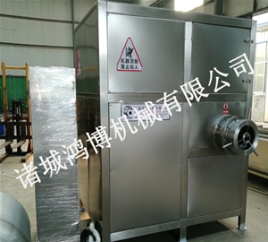 大型自动冻肉盘破碎机
