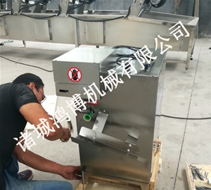 瓜果快速去皮机